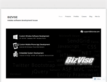 Tablet Screenshot of bizvise.com